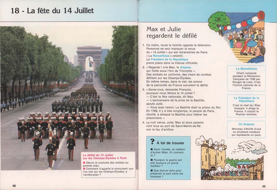 A la découverte de la France avec Max et Julie