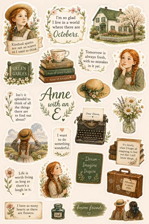 Anne... la maison aux pignons verts