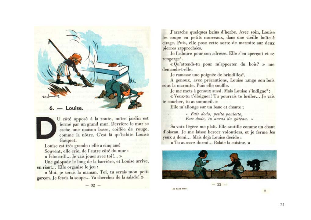 Au pays bleu