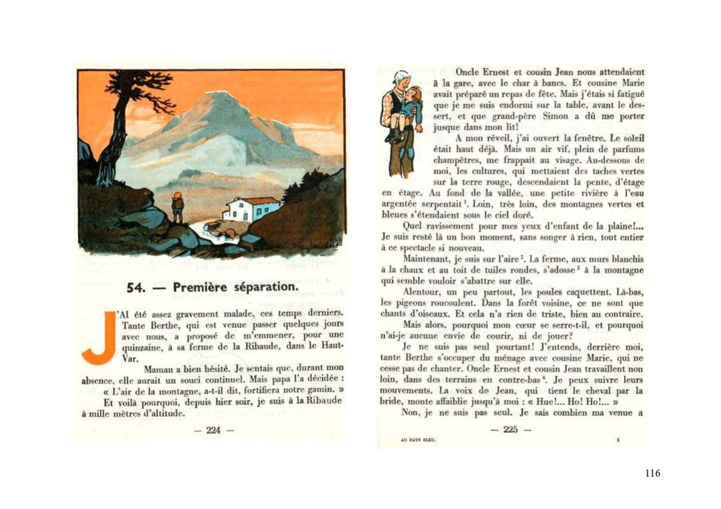 Au pays bleu