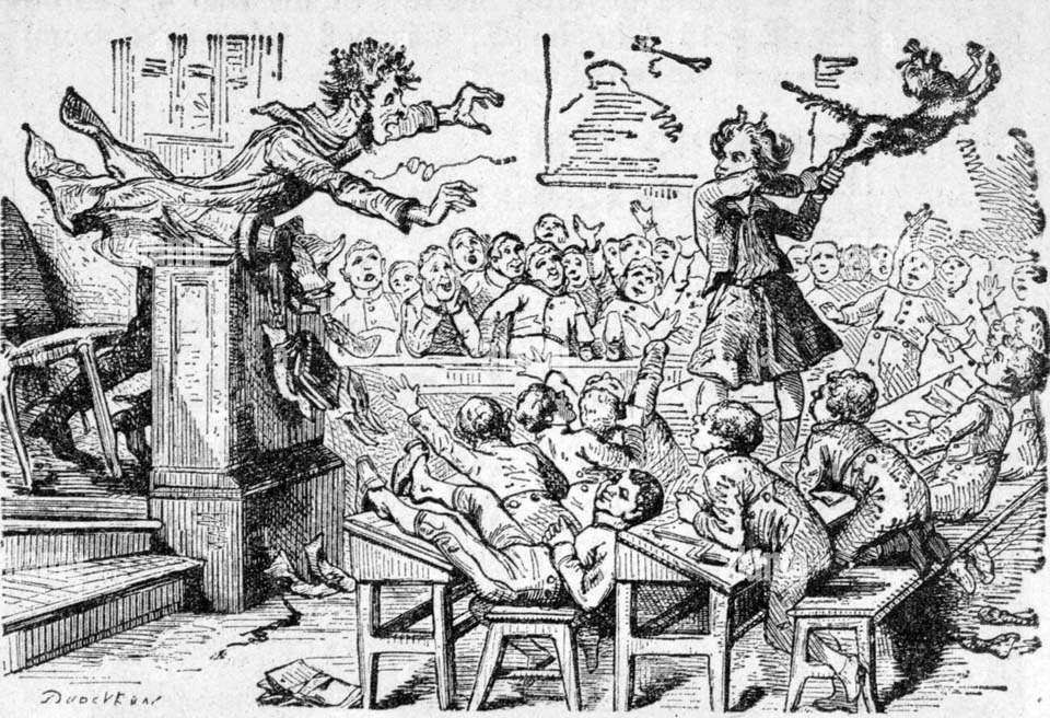 Les bêtises en classe