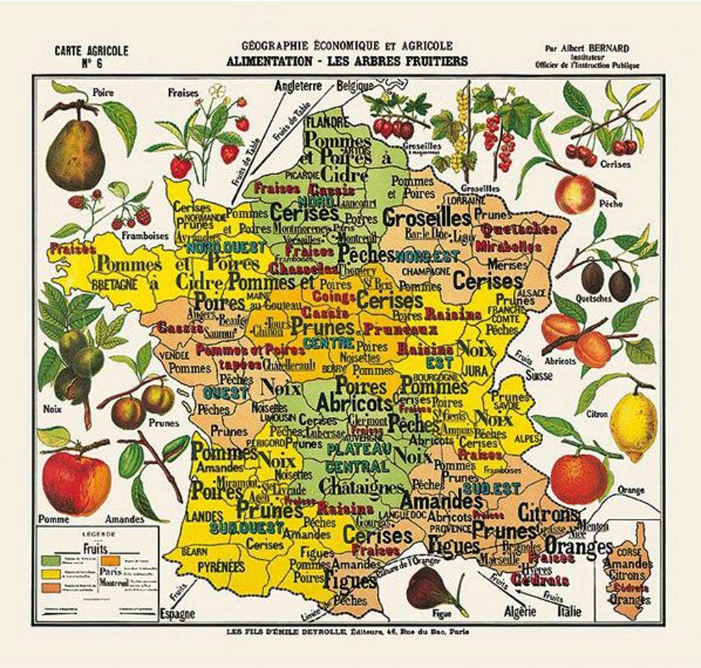 Les cartes de France de Papytane