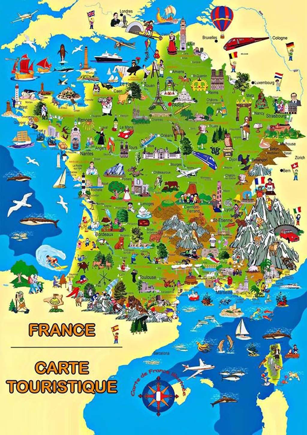 Les cartes de France de Papytane