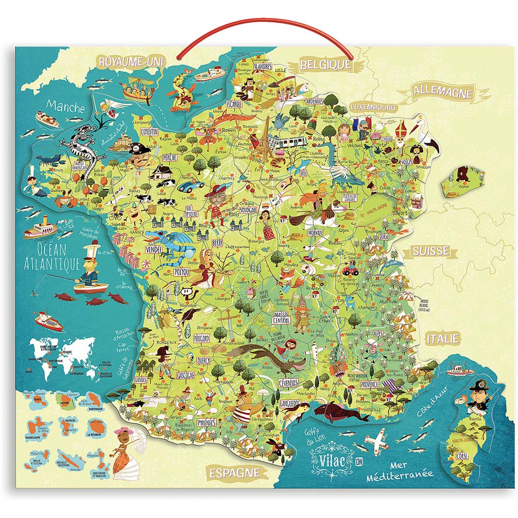 Les cartes de France de Papytane