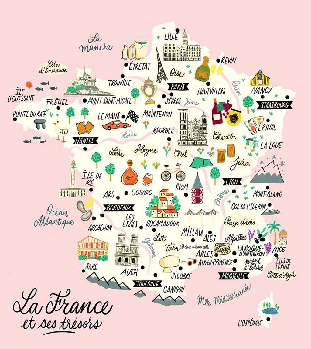 Les cartes de France de Papytane