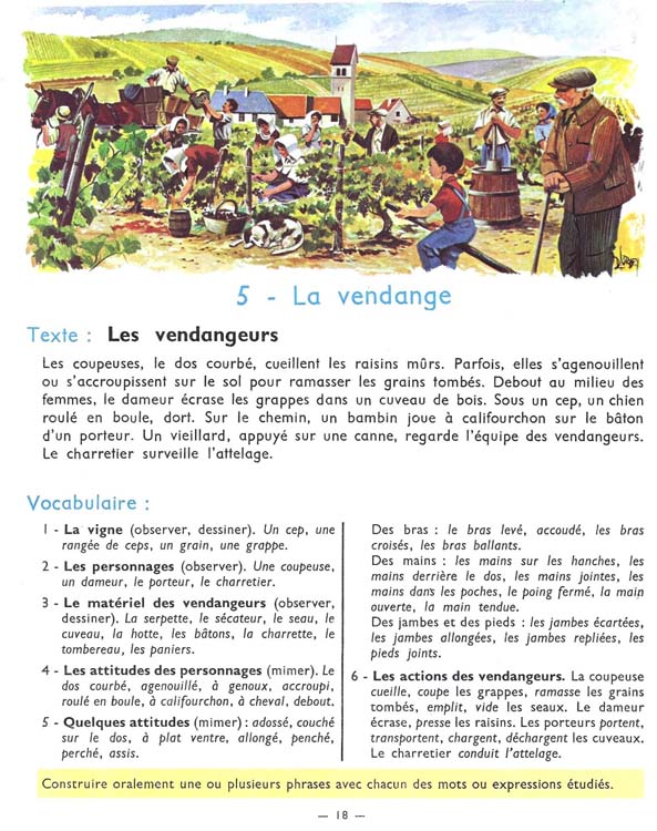 De l'image à la phrase