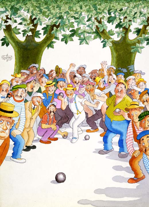 Albert Dubout illustre Marcel Pagnol
