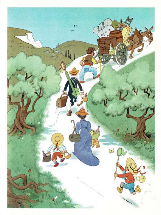 Albert Dubout illustre Marcel Pagnol