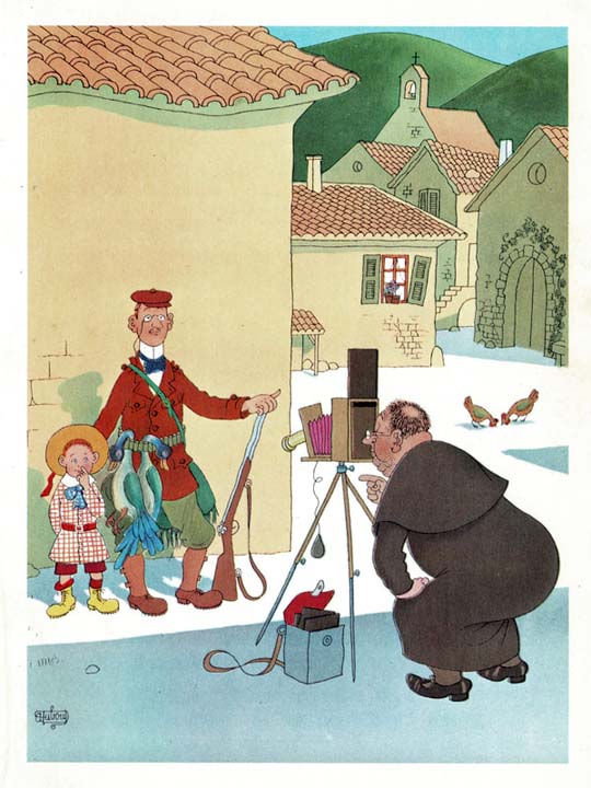 Albert Dubout illustre Marcel Pagnol