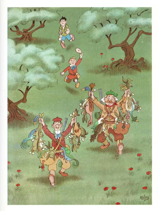 Albert Dubout illustre Marcel Pagnol