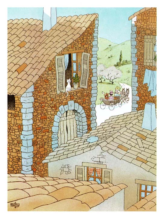Albert Dubout illustre Marcel Pagnol
