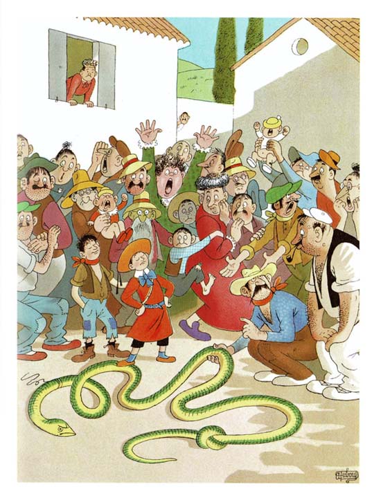 Albert Dubout illustre Marcel Pagnol