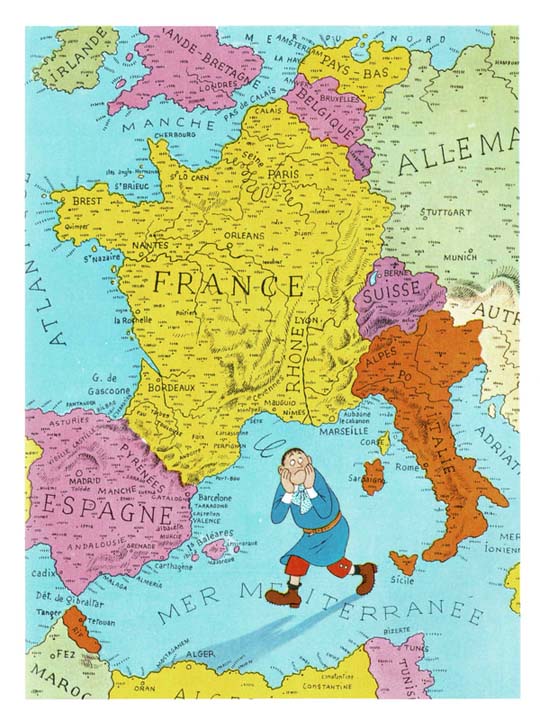 Albert Dubout illustre Marcel Pagnol