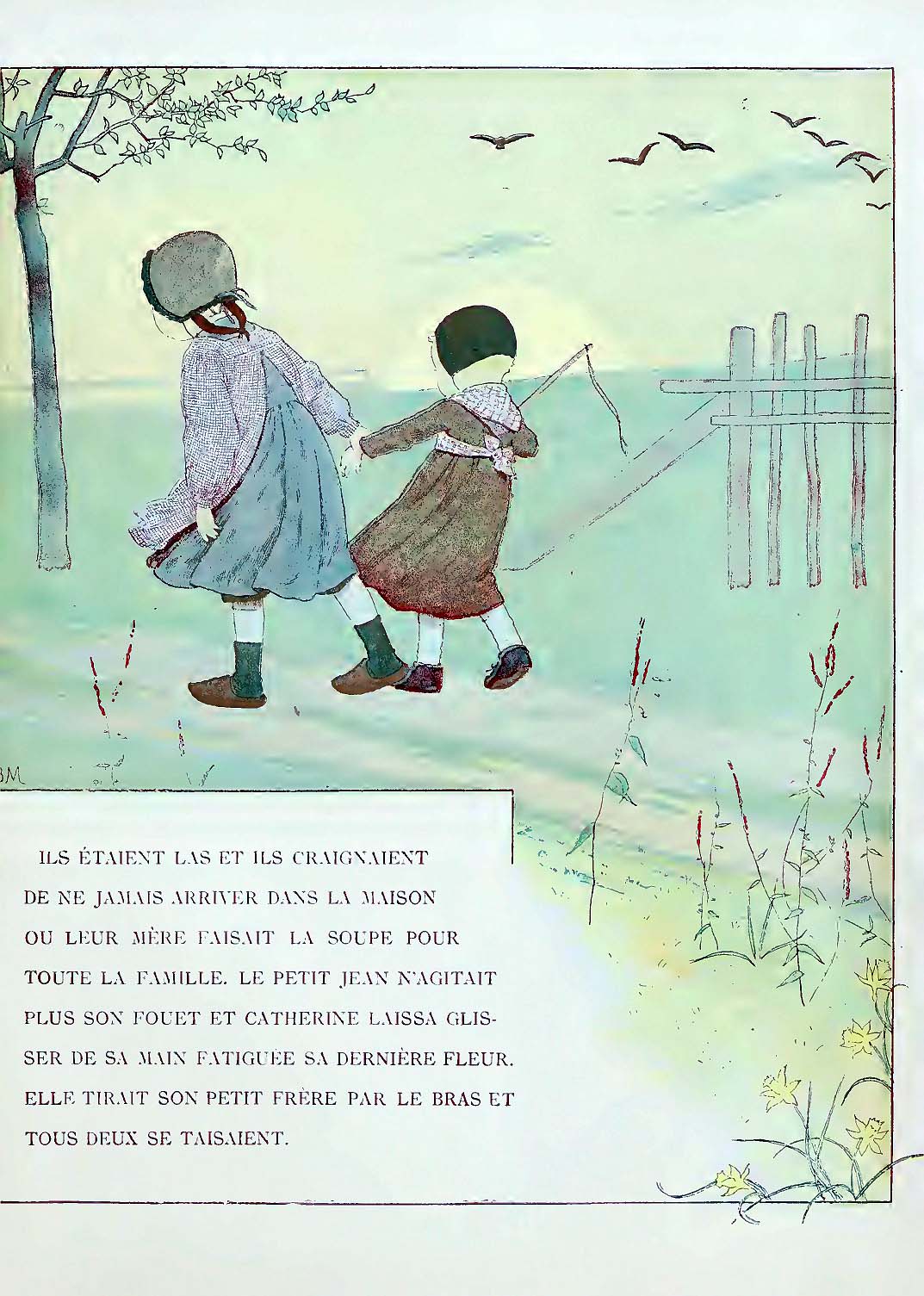 Filles et garçons, scènes de la ville et des champs