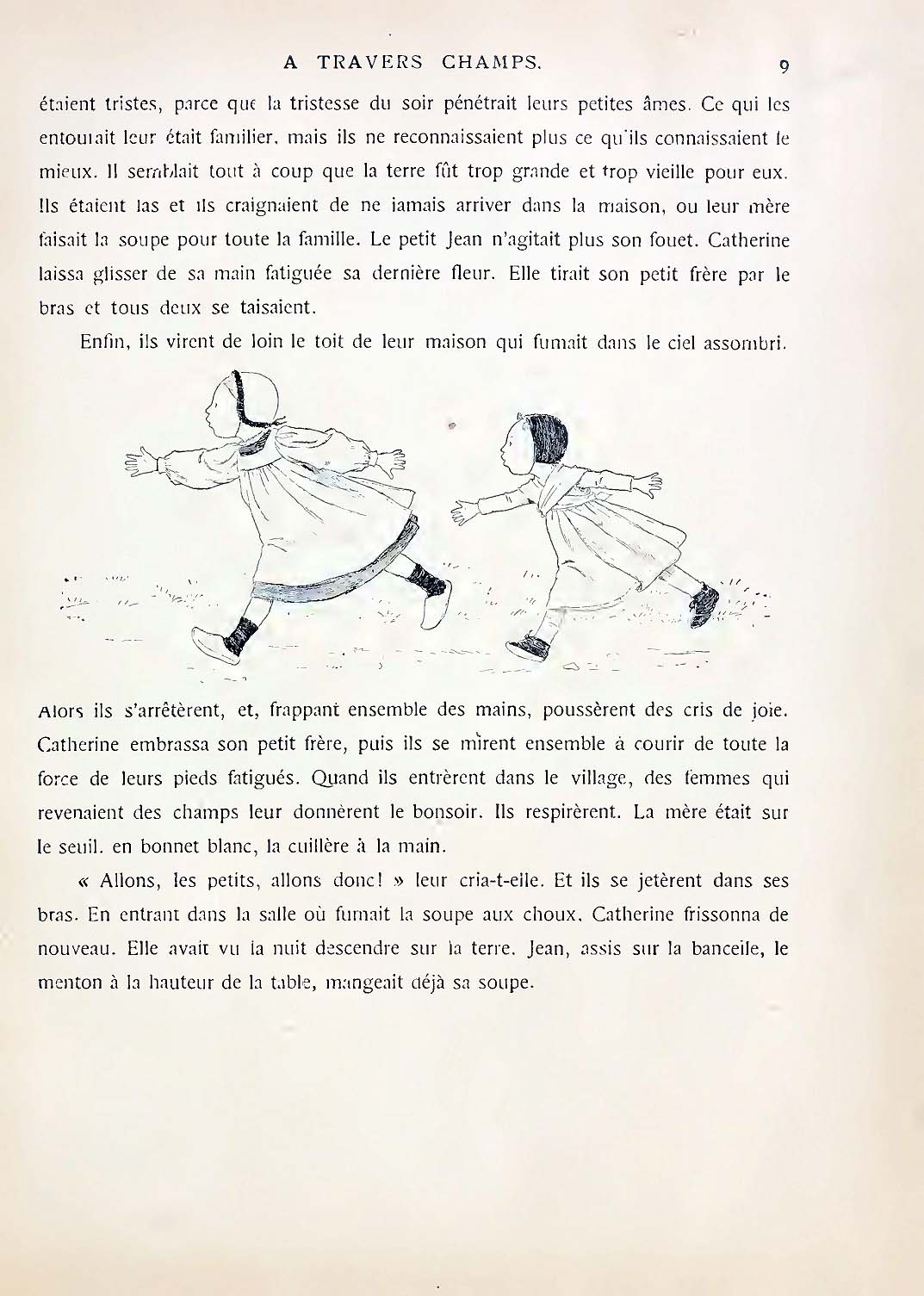 Filles et garçons, scènes de la ville et des champs