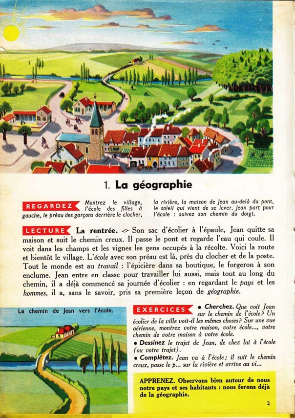 Géographie Premier livre