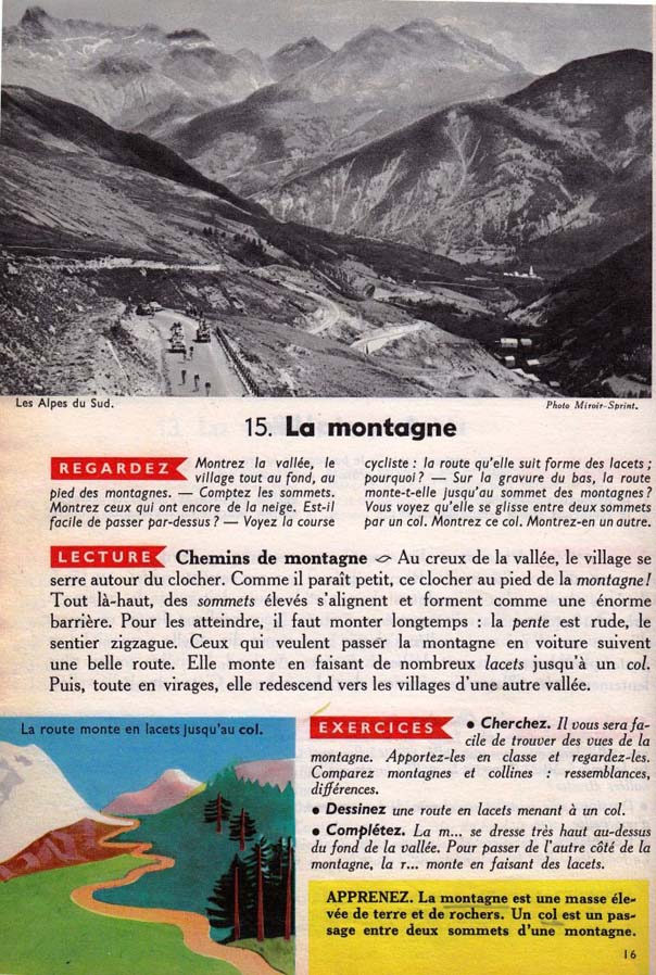 Géographie Premier livre