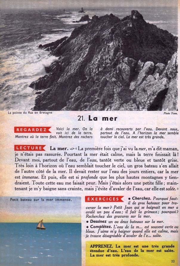 Géographie Premier livre