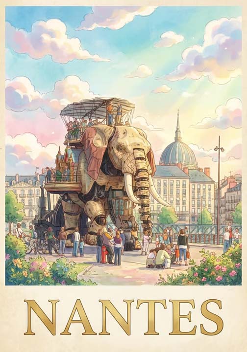 Les Machines de l'Ile - affiches