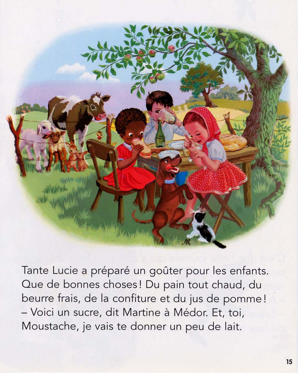Martine à la ferme