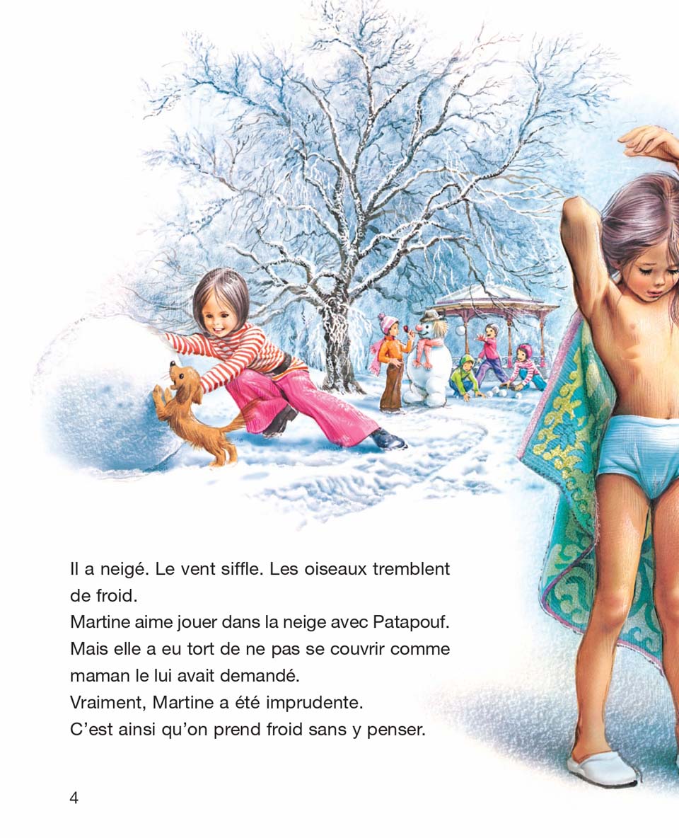 Martine est malade