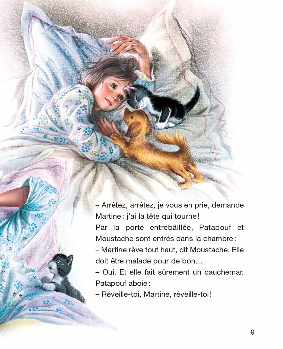 Martine est malade