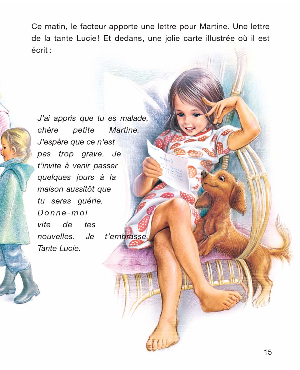 Martine est malade