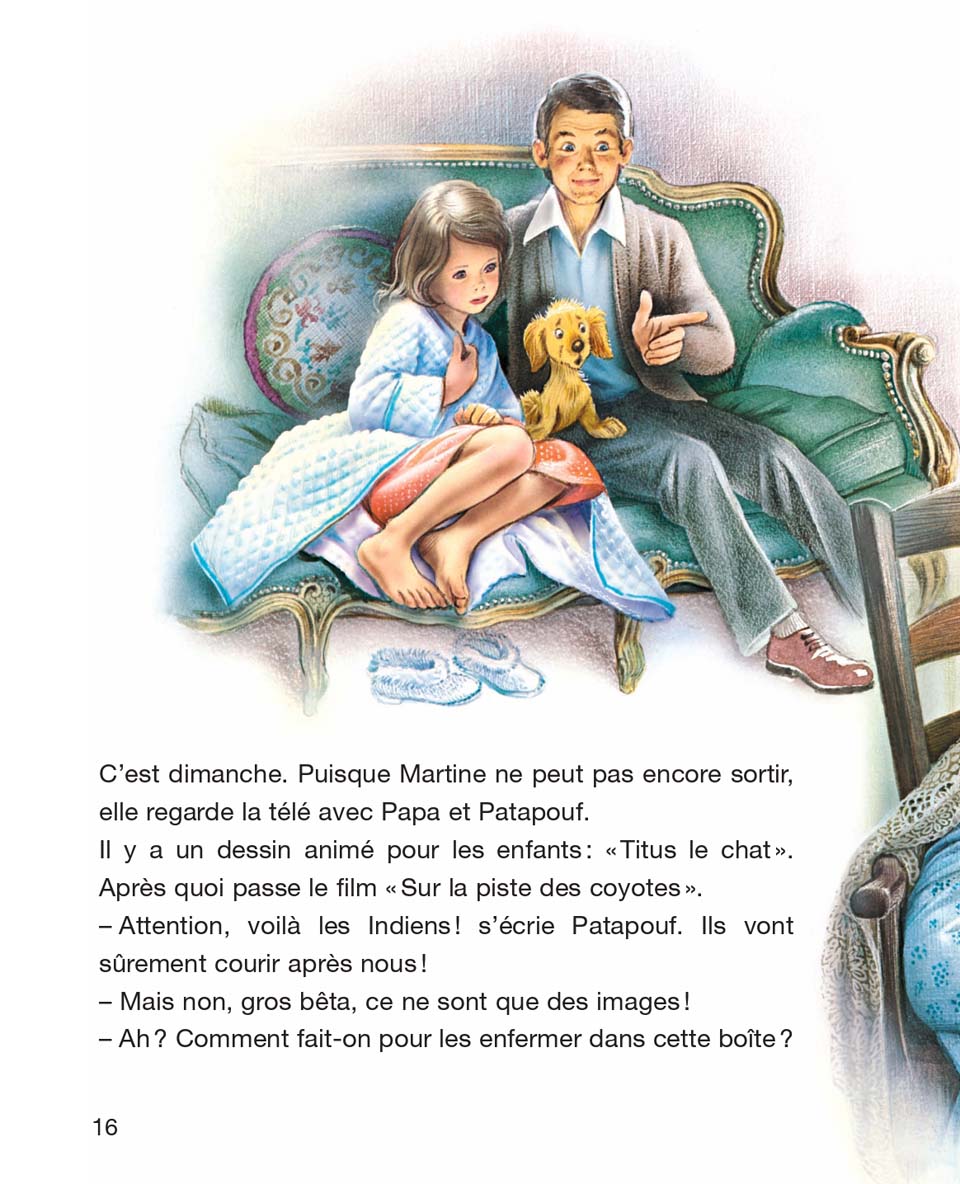 Martine est malade