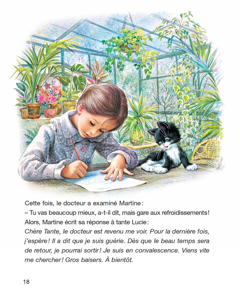 Martine est malade