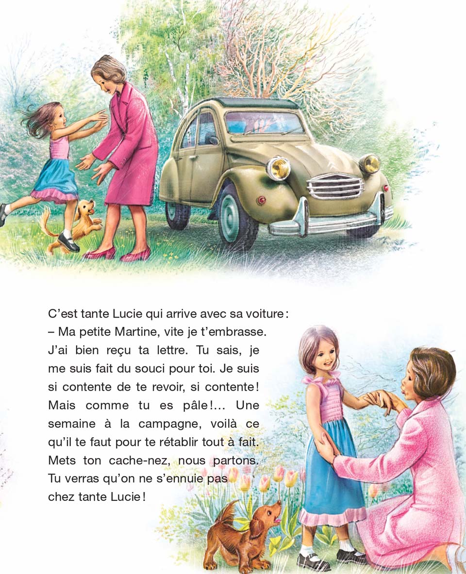Martine est malade