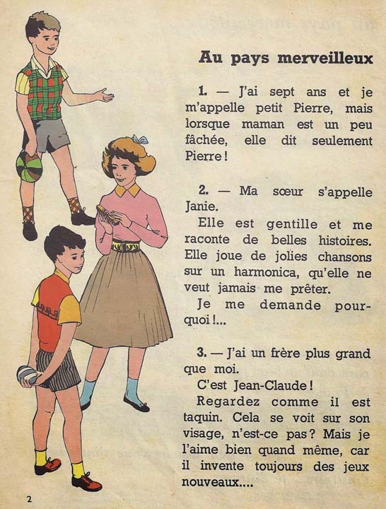 Au pays merveilleux CE1 (1965)