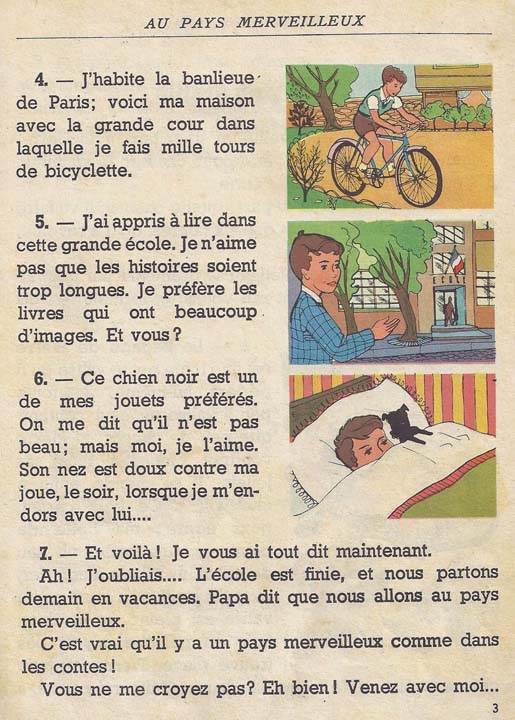 Au pays merveilleux CE1 (1965)