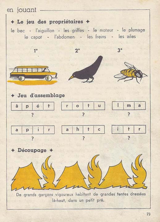 Au pays merveilleux CE1 (1965)