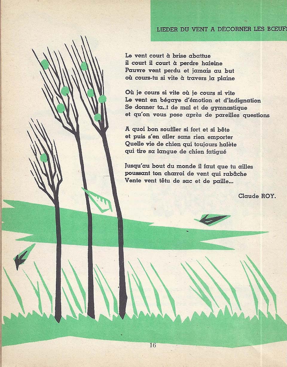 Poèmes d'aujourd'hui
