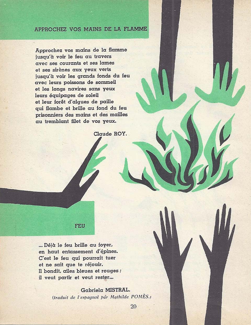Poèmes d'aujourd'hui