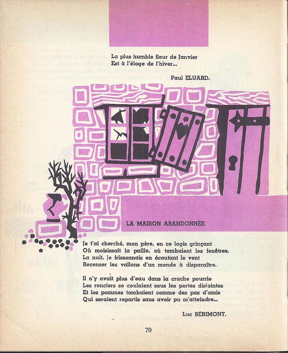 Poèmes d'aujourd'hui