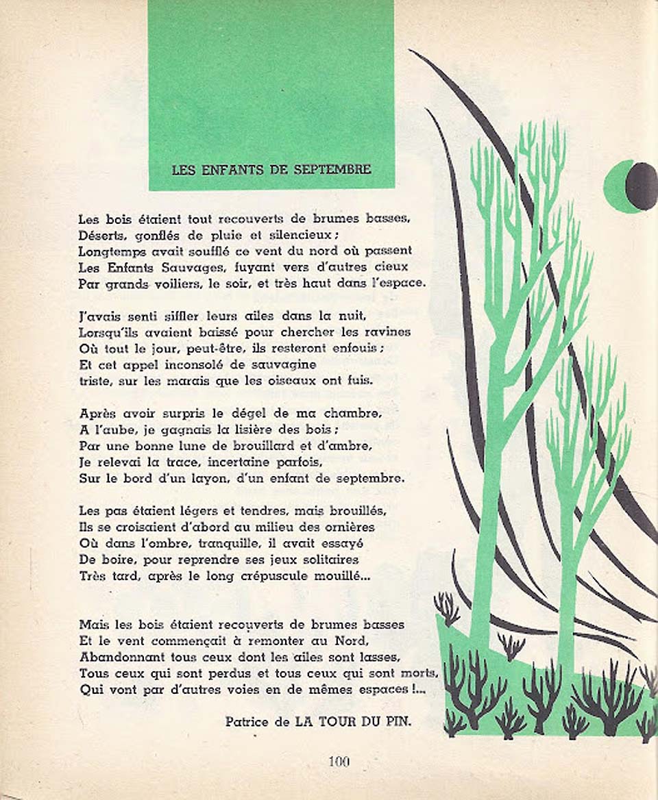Poèmes d'aujourd'hui