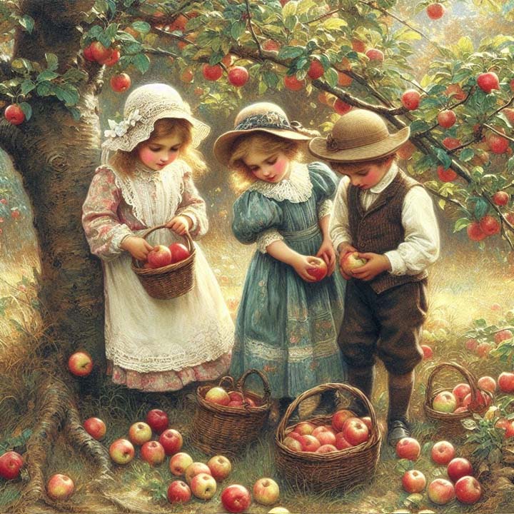 La cueillette des pommes