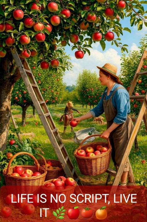 La cueillette des pommes