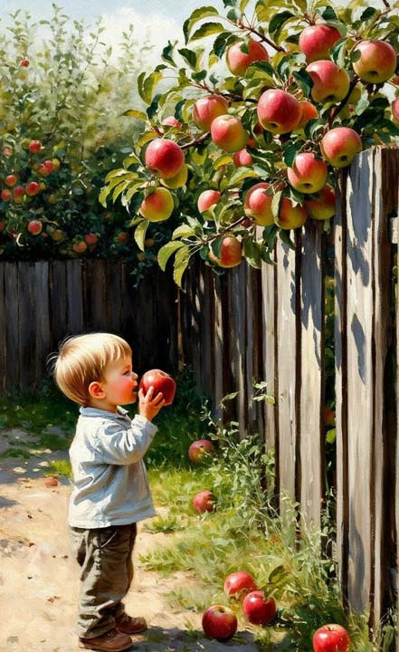 La cueillette des pommes