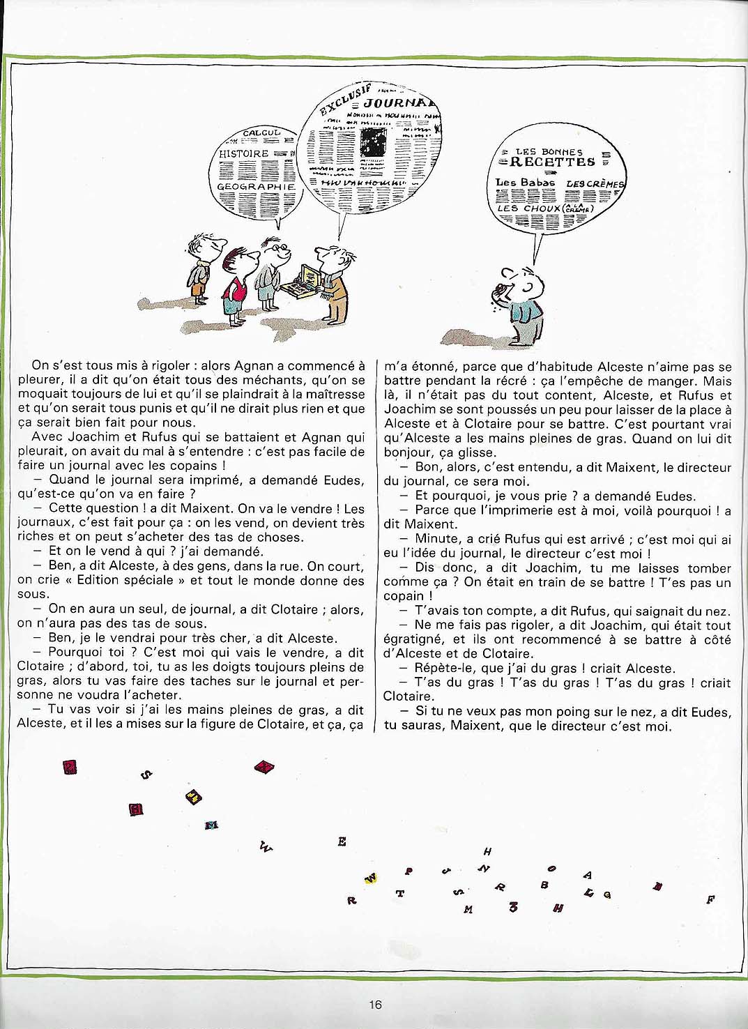 Les récrés du petit Nicolas