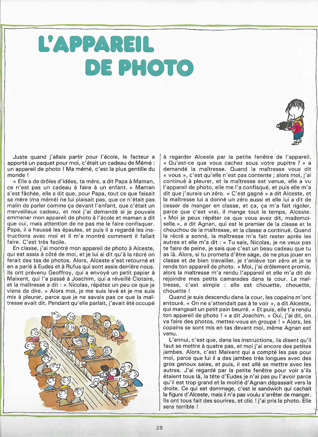 Les récrés du petit Nicolas