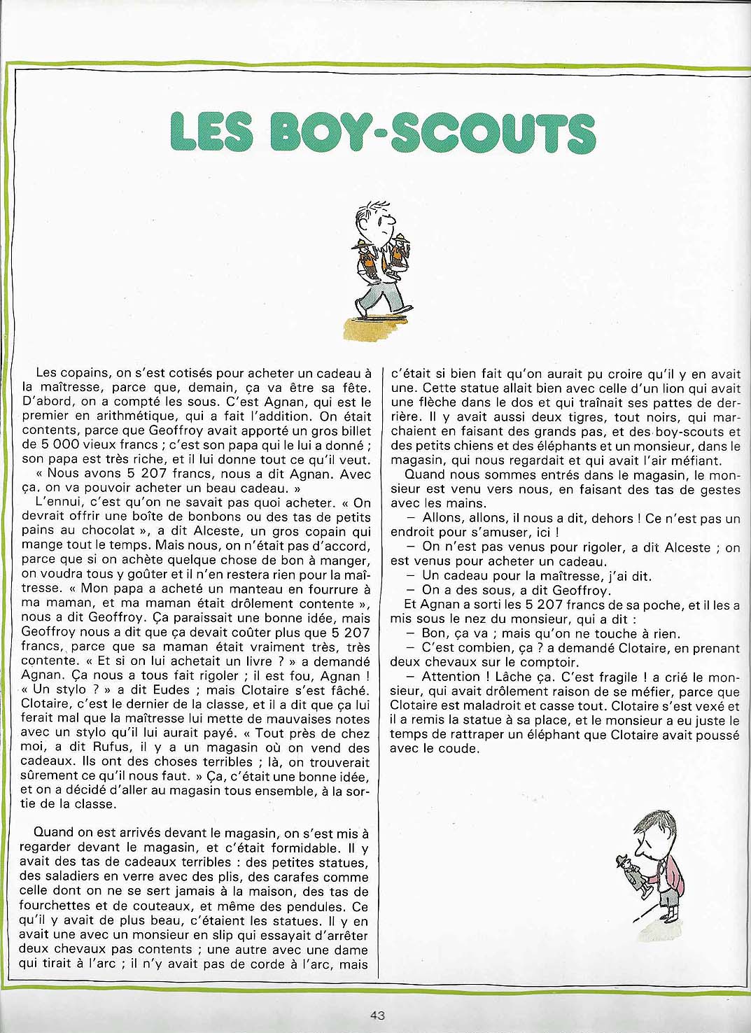 Les récrés du petit Nicolas