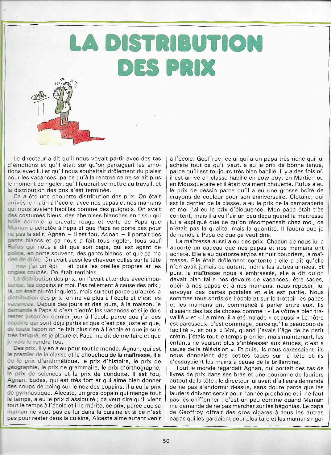 Les récrés du petit Nicolas