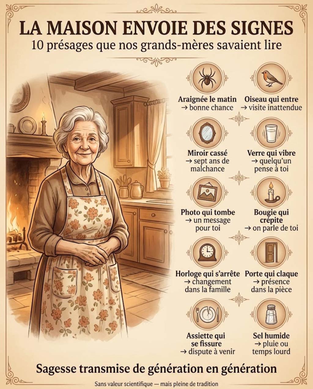Réflexions nostalgiques de grand-mère