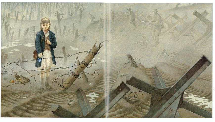 Rose Blanche illustré par Roberto Innocenti
