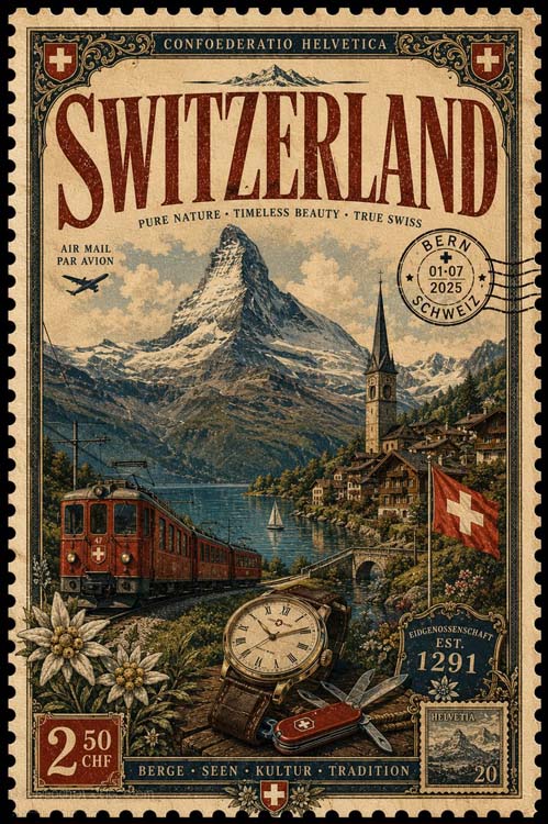 Affiches de Suisse