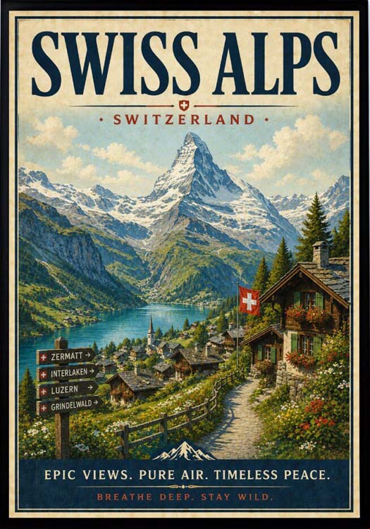 Affiches de Suisse