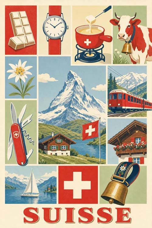Affiches de Suisse