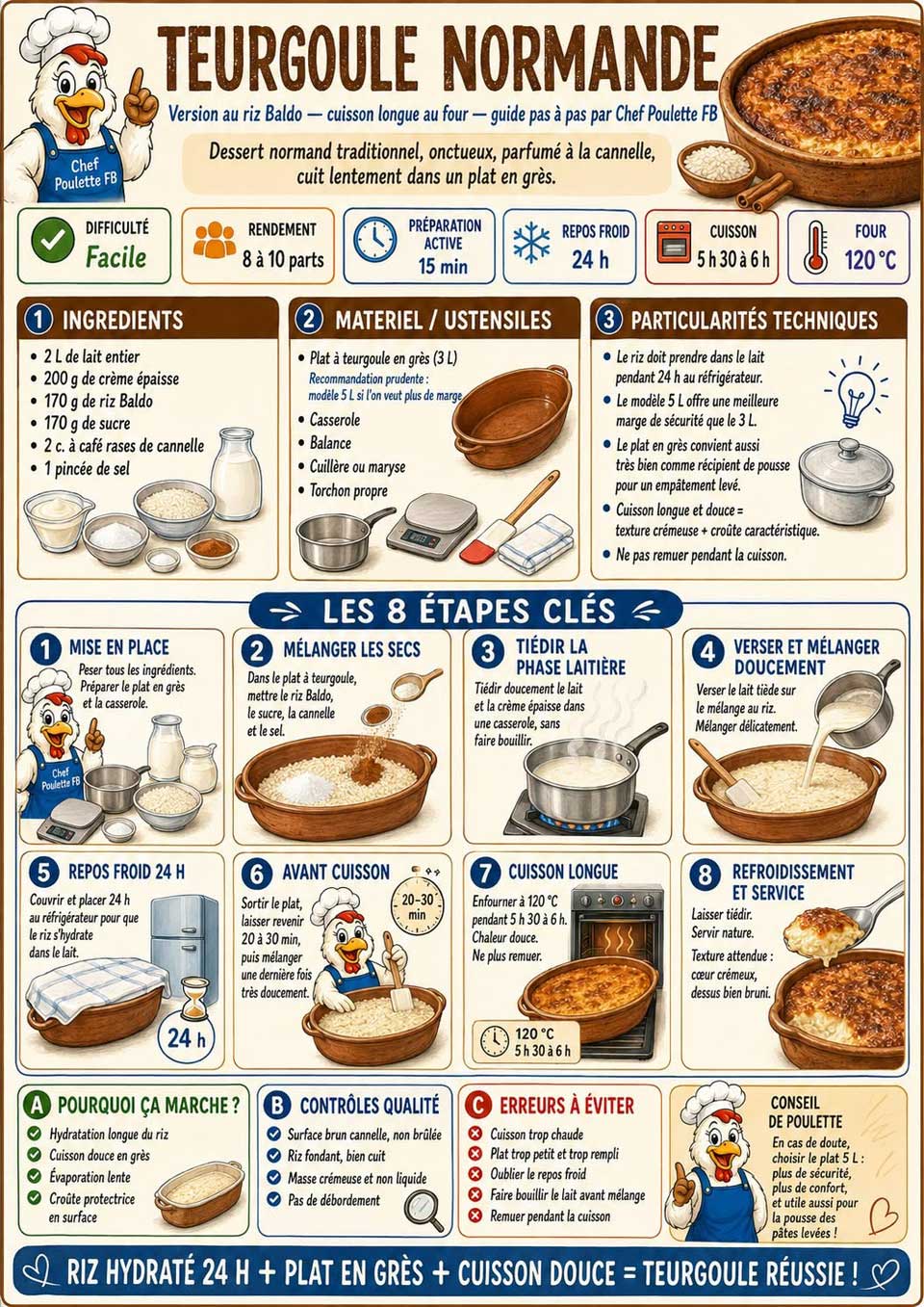 La teurgoule le riz au lait normand